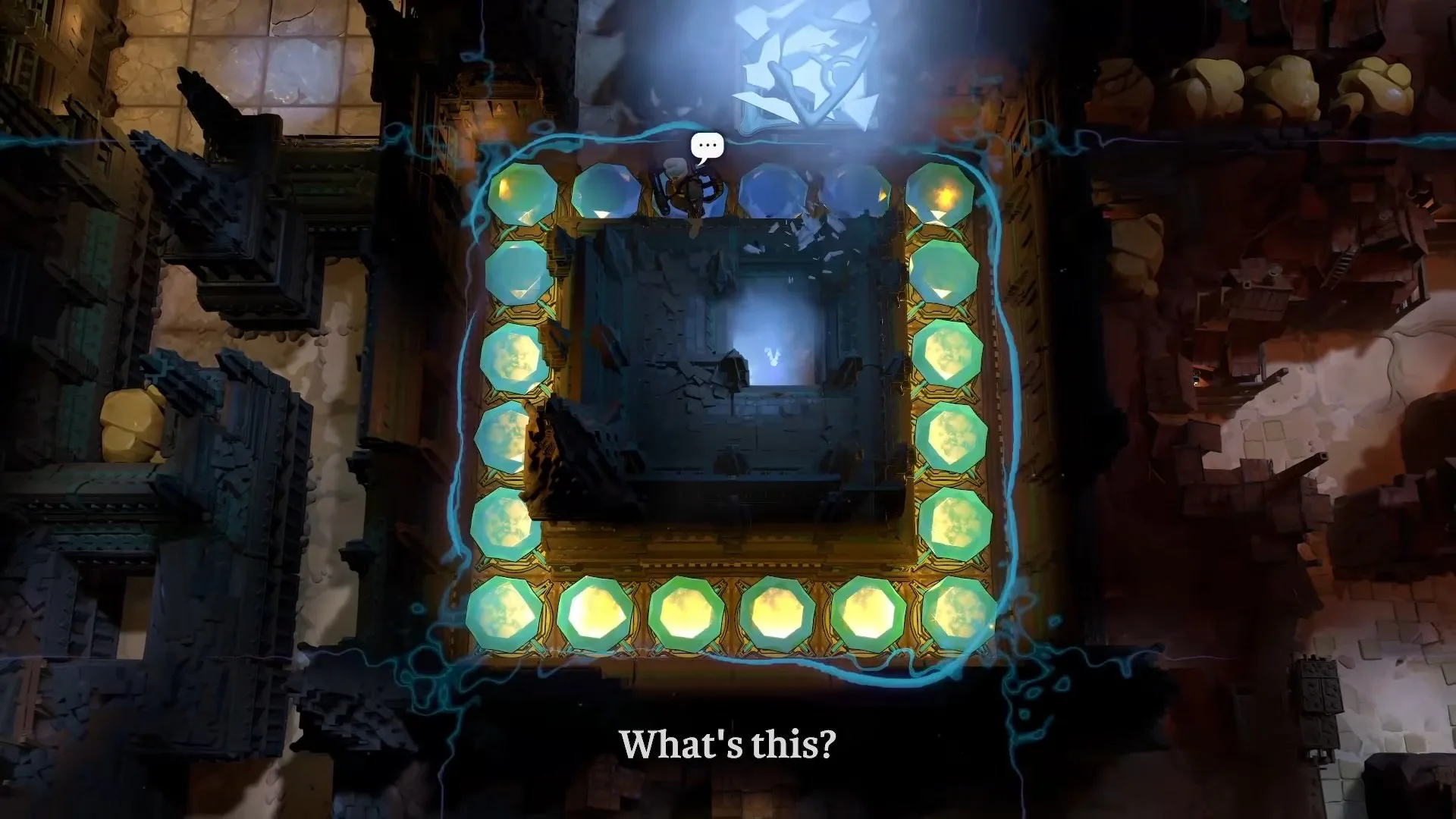 The 20 gem receptacle in The Promise with every slot filled